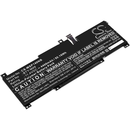 Bsc Preferred MSI H-DL-02 Laptop and Notebook Replacement Battery CS-MSP140NB